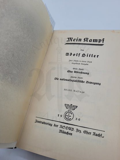 Mein Kampf Volksausgabe 1936