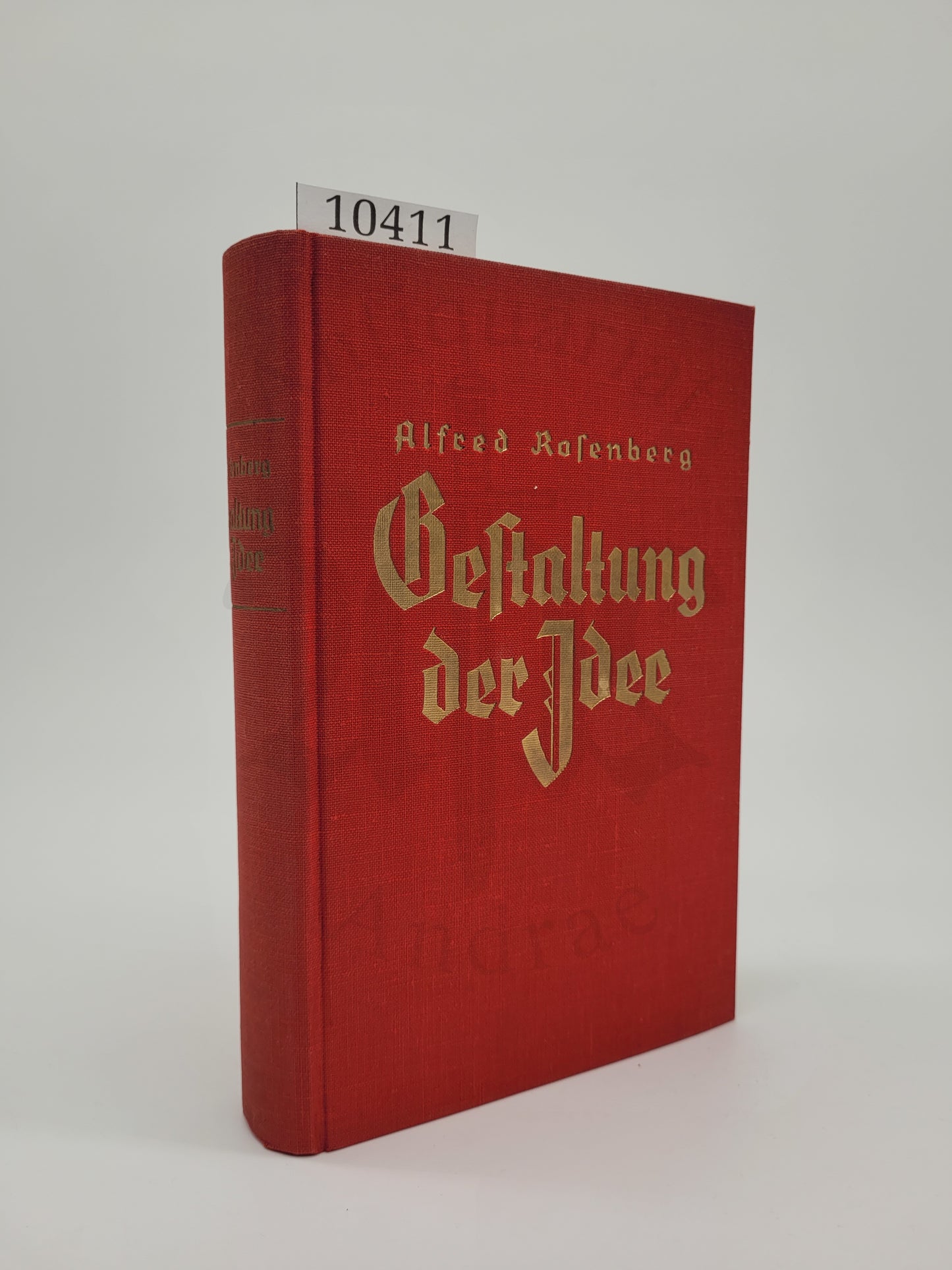 Gestaltung der Idee (Orig. Schutzumschalg)