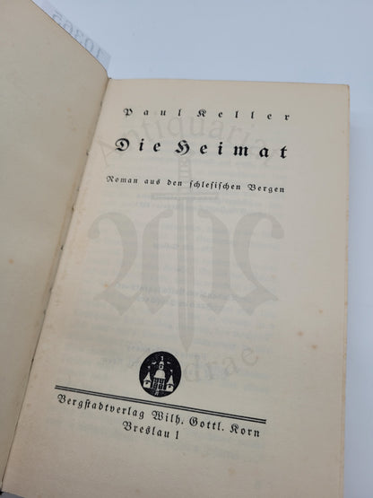 Die Heimat (Orig. Schutzumschlag)
