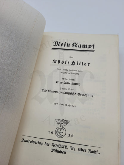 Mein Kampf Volksausgabe 1936