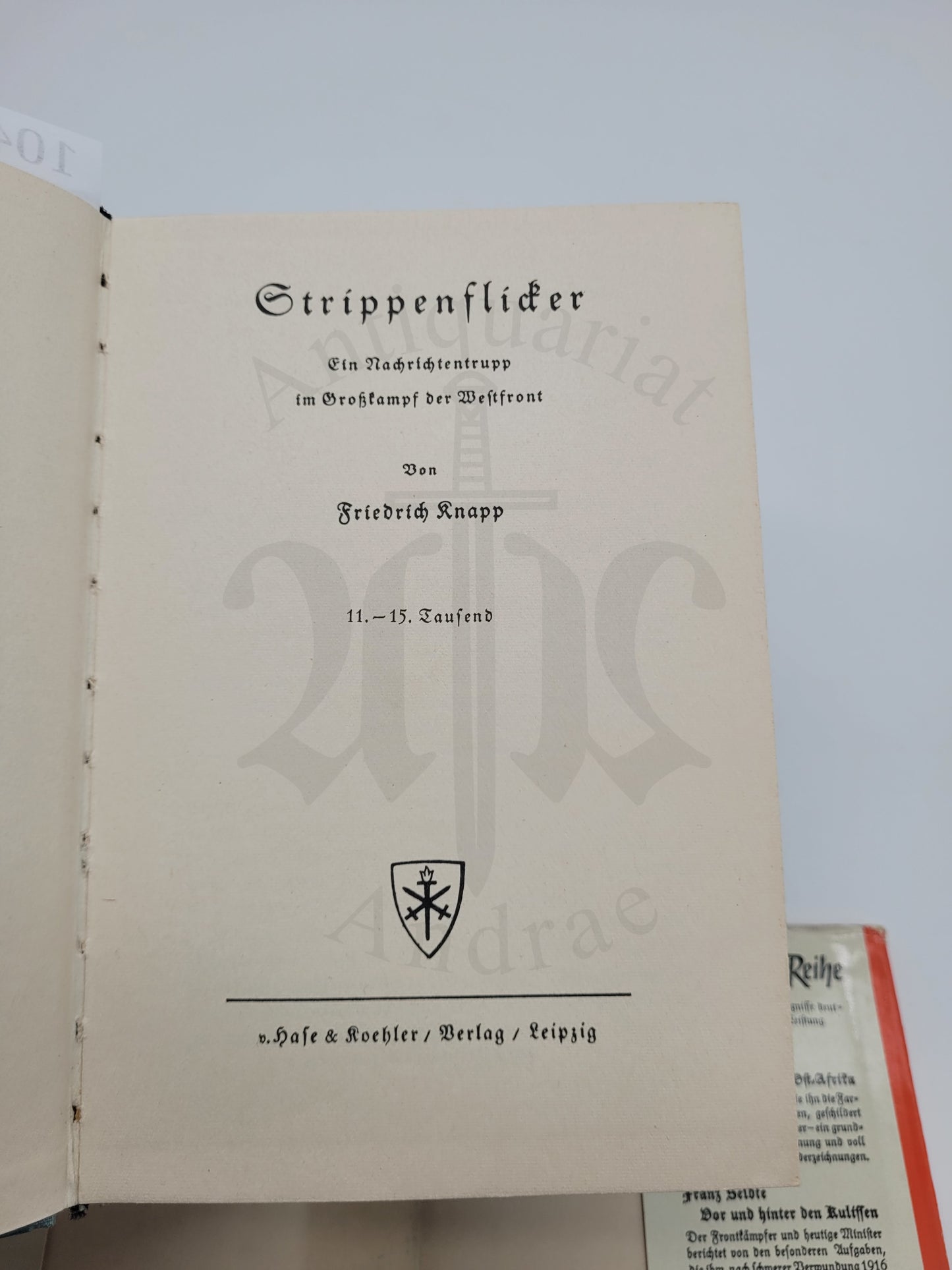 Strippenflicker (Orig. Schutzumschlag)