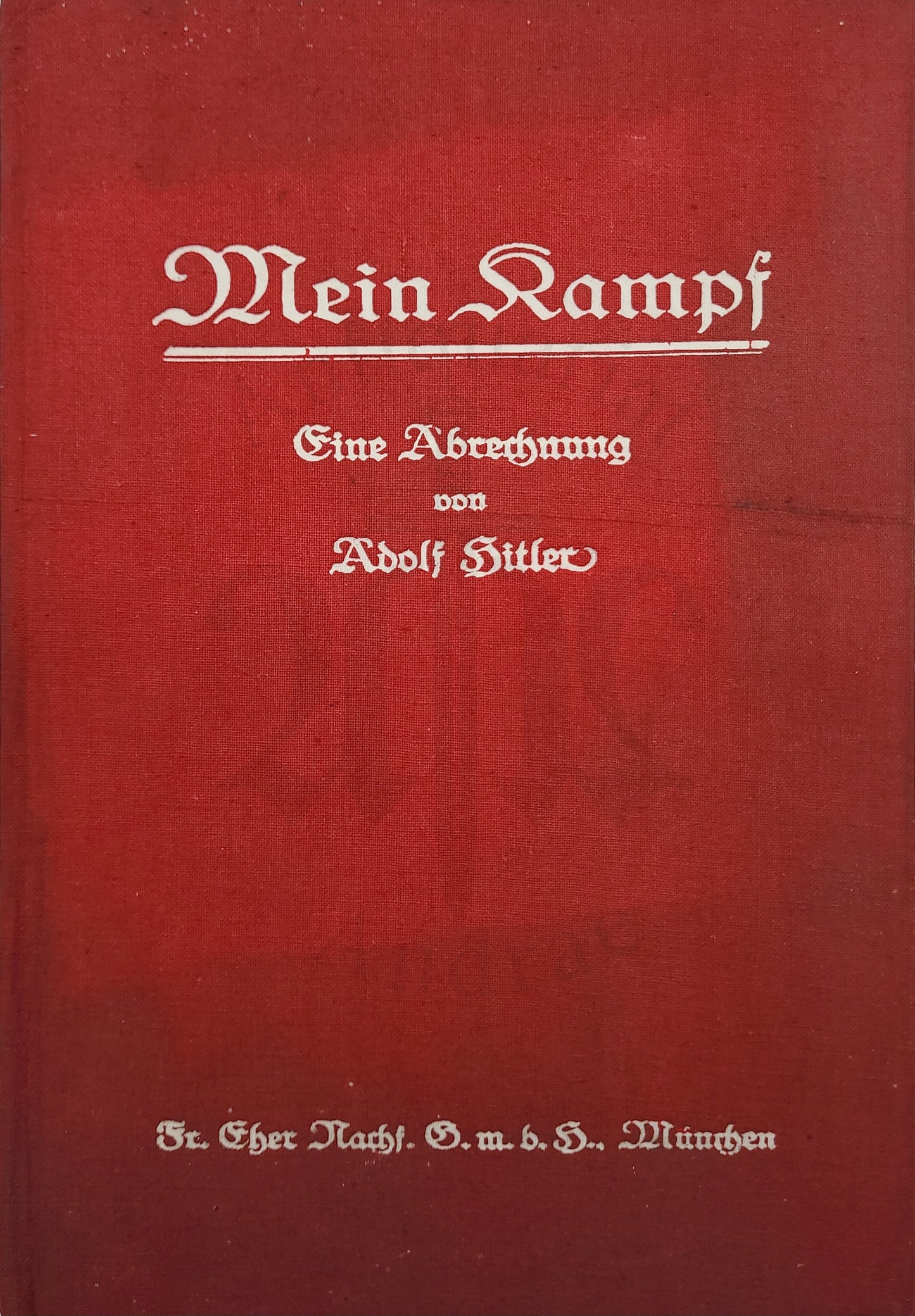 Mein Kampf 1928 3. Auflage