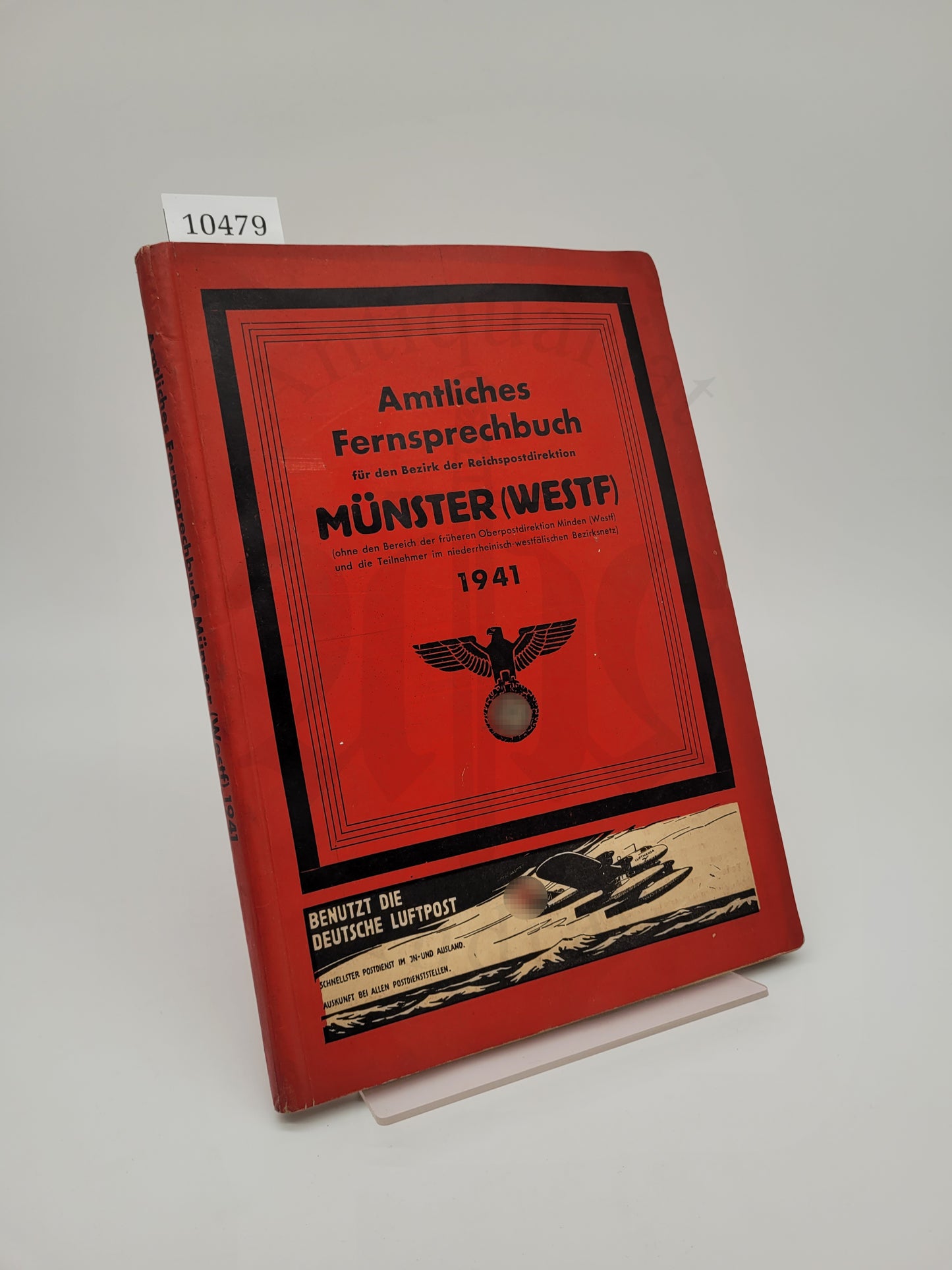 Amtliches Fernsprechbuch Münster (Westf)