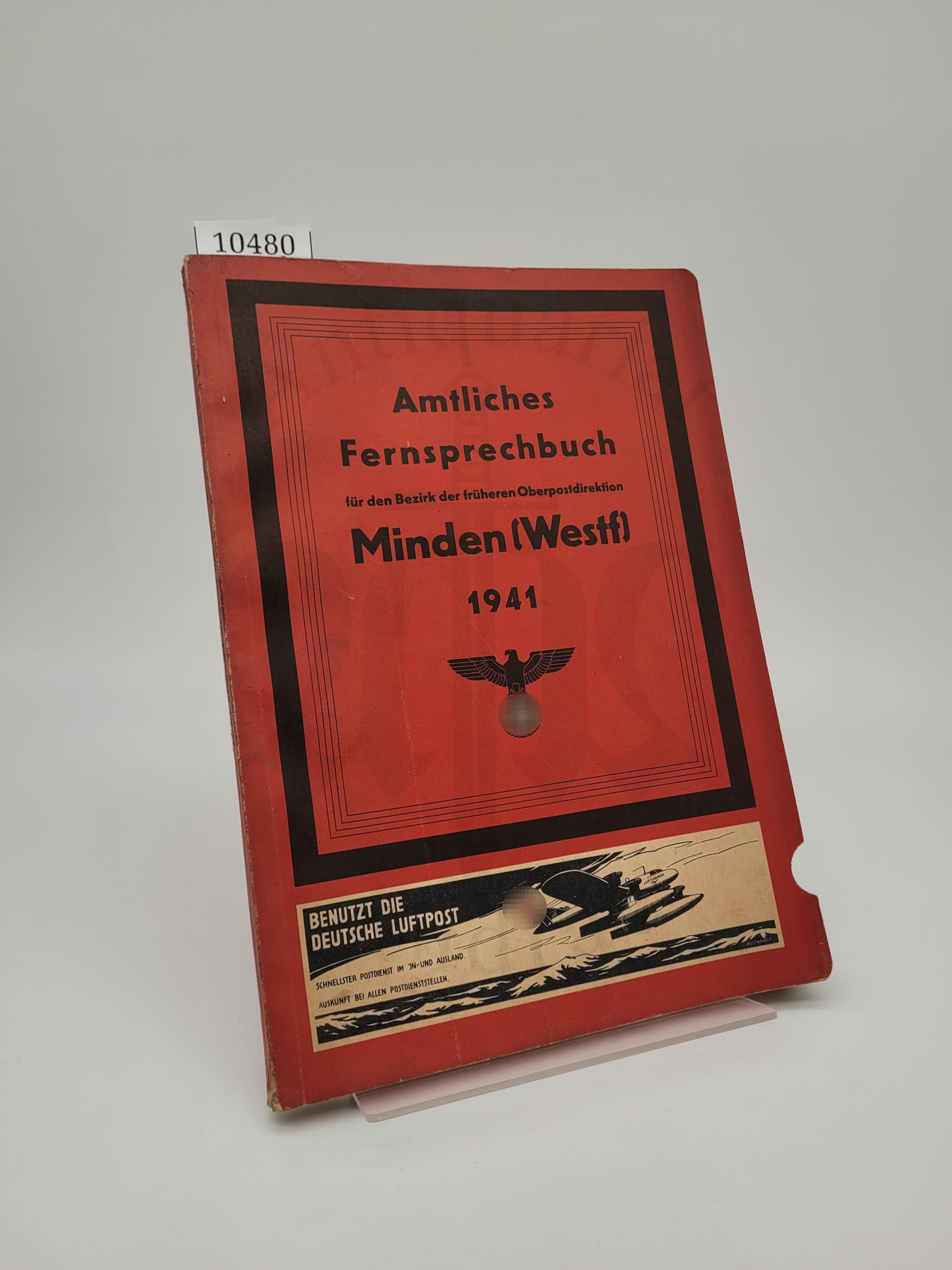 Amtliches Fernsprechbuch Minden (Westf)