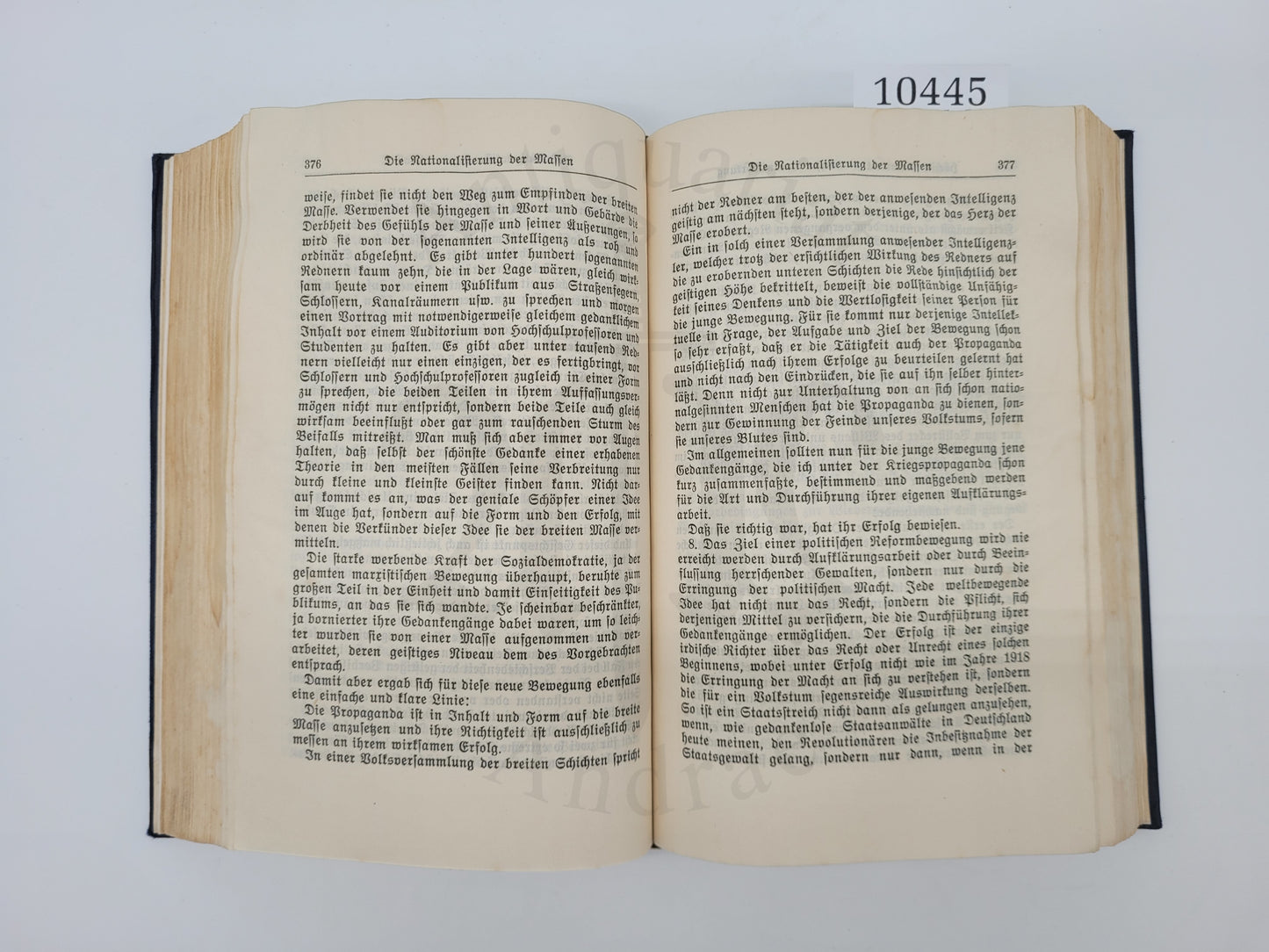 Mein Kampf Volksausgabe 1941 (NS Volkswohlfahrt)