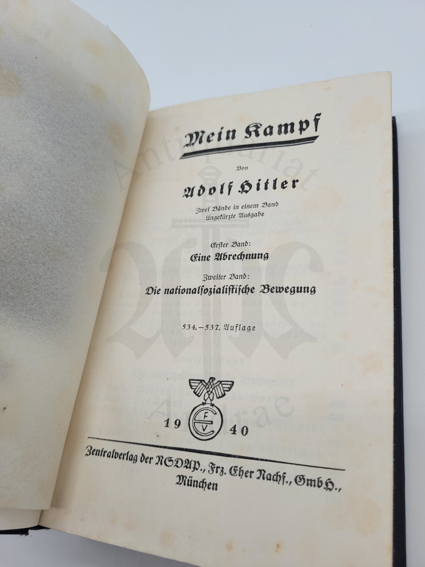 Mein Kampf Volksausgabe 1940