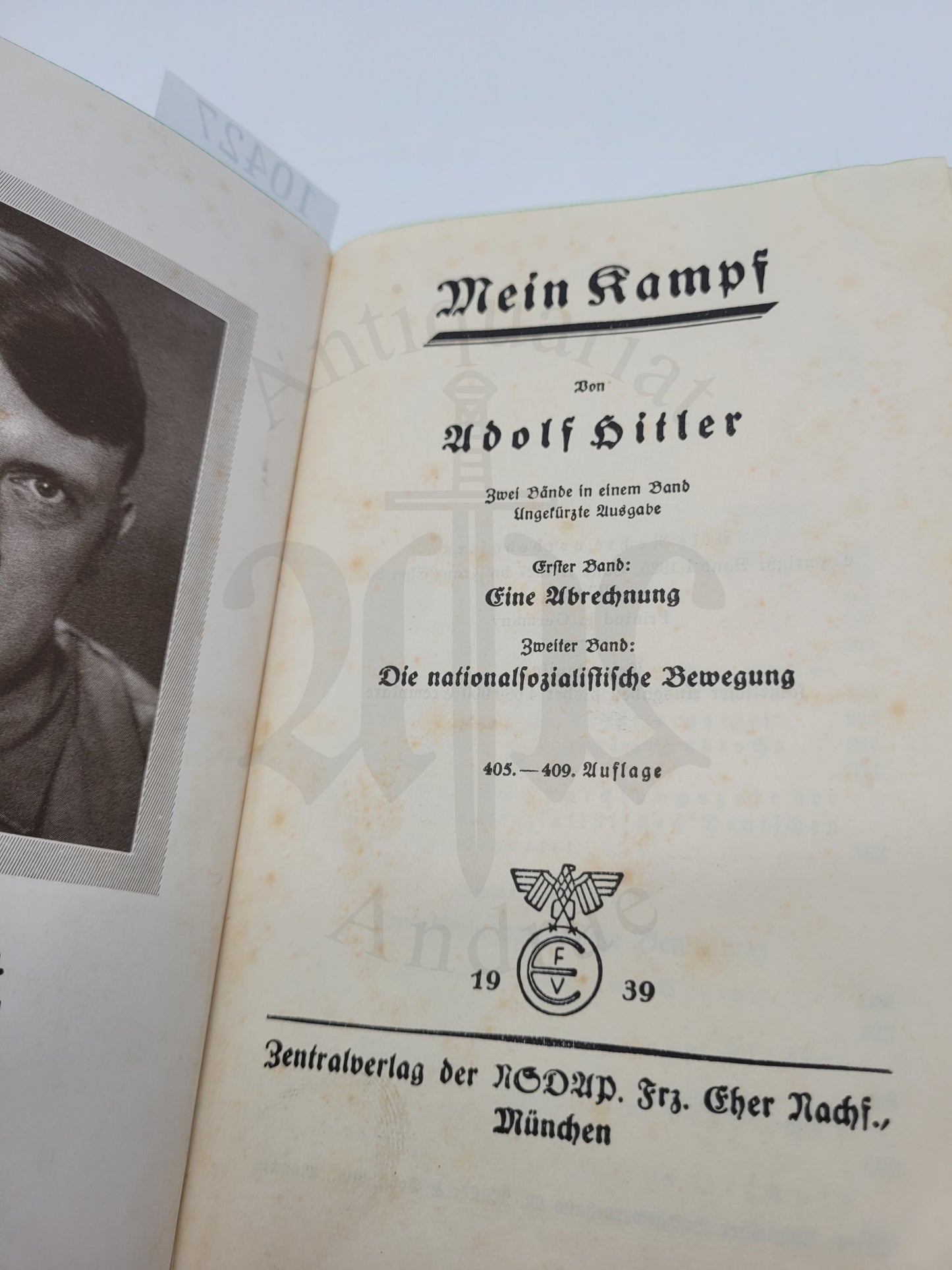 Mein Kampf Volksausgabe 1939