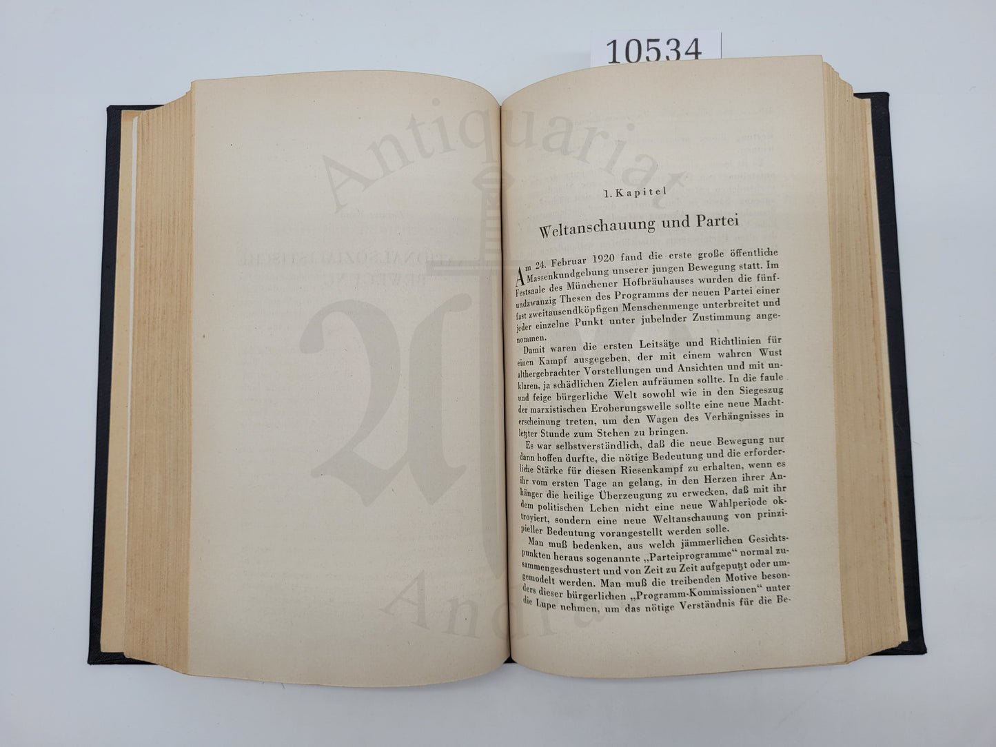 Mein Kampf Volksausgabe 1943 (Druckschrift)