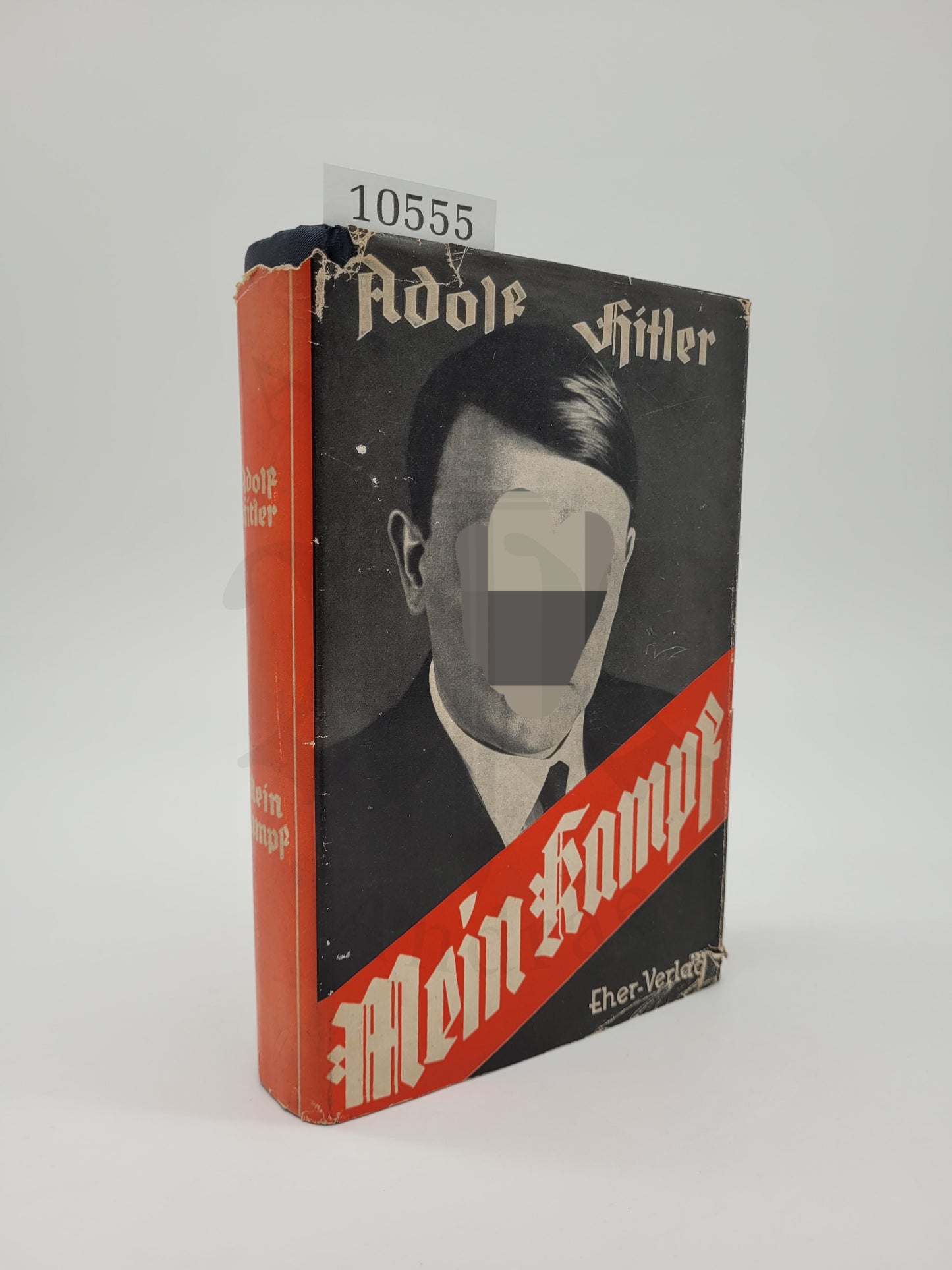 Mein Kampf Volksausgabe 1936 (Orig. Schutzumschlag) (TD-Widmung)