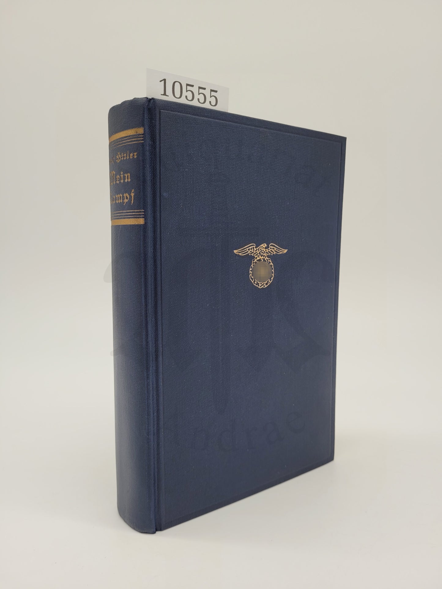 Mein Kampf Volksausgabe 1936 (Orig. Schutzumschlag) (TD-Widmung)