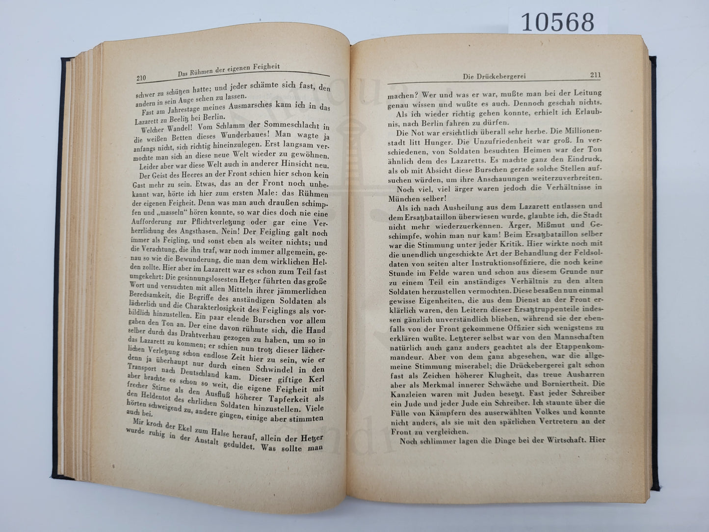 Mein Kampf Volksausgabe 1942 (Druckschrift)