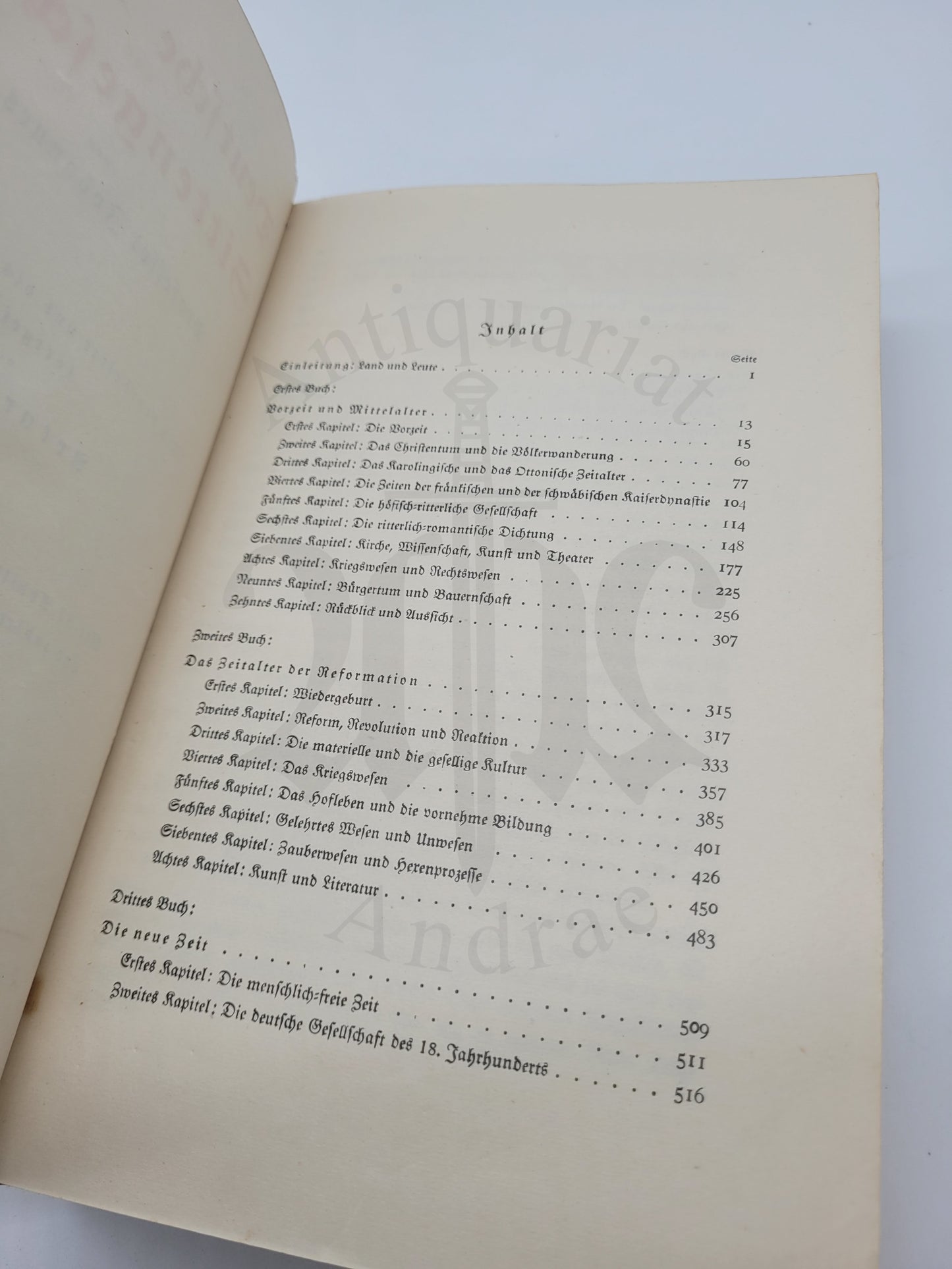 Deutsche Kultur und Sittengeschichte