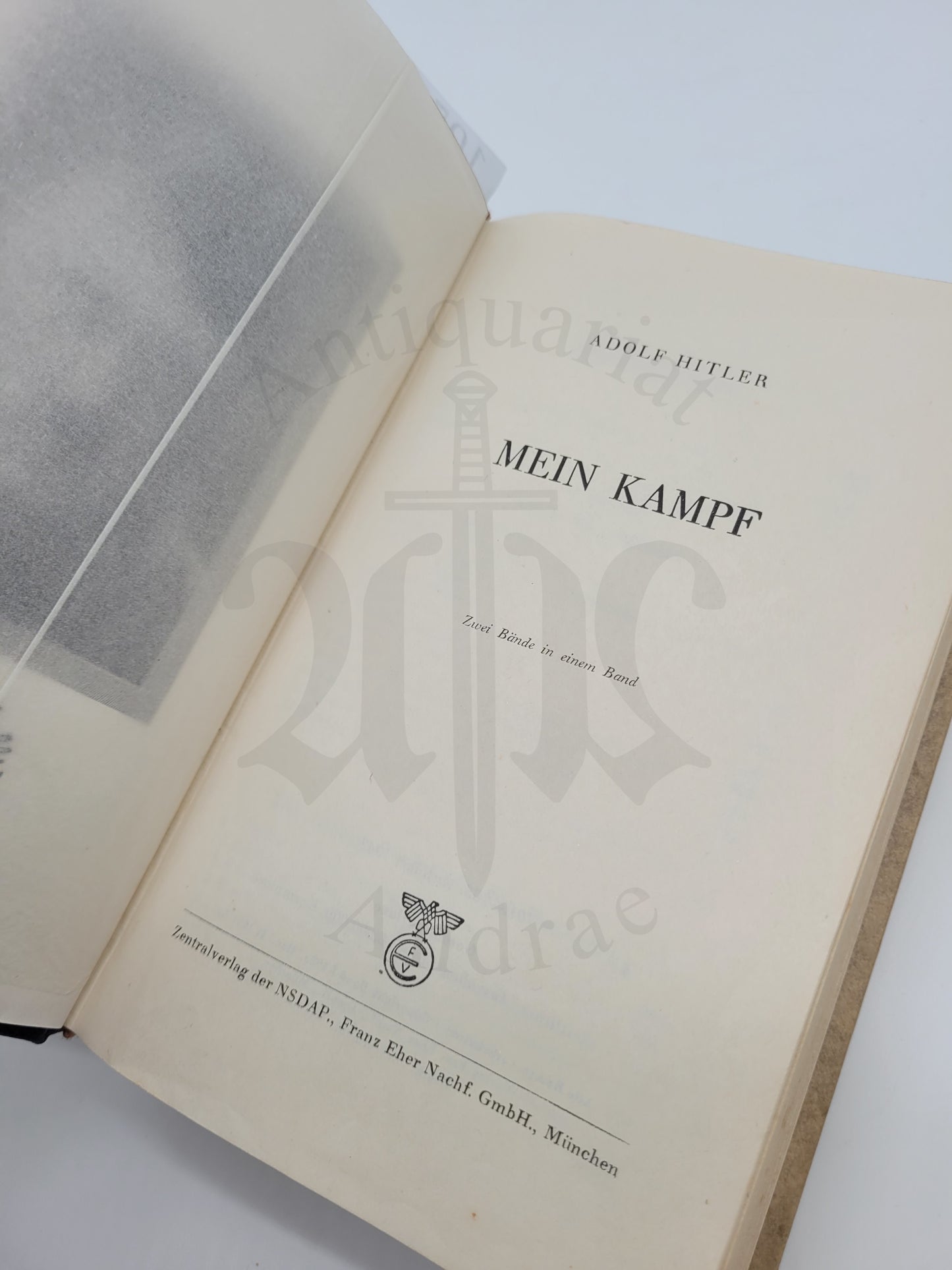 Mein Kampf Hochzeitsausgabe (Druckschrift) (Mint)