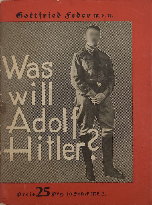 Was will Adolf Hitler?