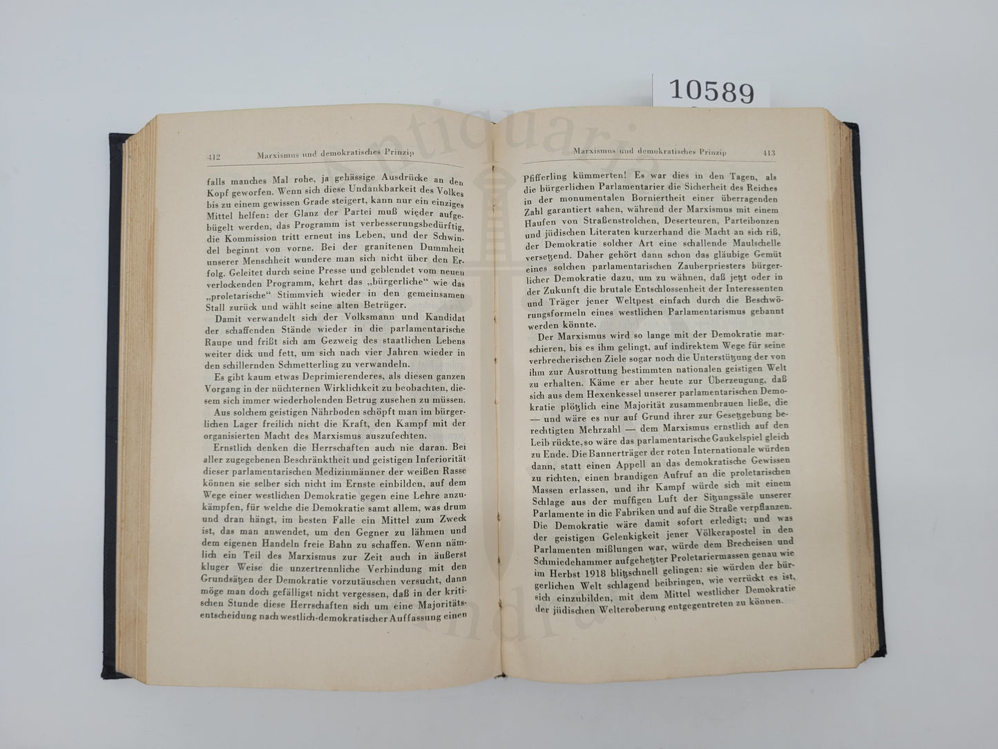 Mein Kampf Volksausgabe 1943 (Beilage) (Druckschrift)