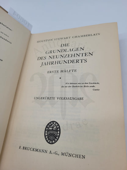 Die Grundlagen des 19. Jahrhunderts (Doppelband)
