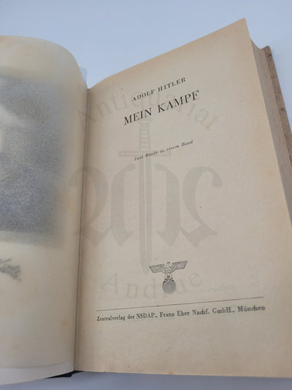 Mein Kampf Hochzeitsausgabe Wilhelmshaven (Druckschrift)