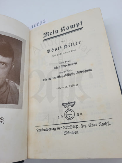 Mein Kampf Volksausgabe 1939