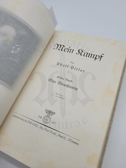 Mein Kampf Geschenkausgabe (Leinen) (+Schutzumschlag) (+Karton)