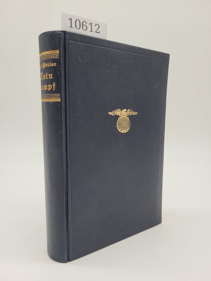 Mein Kampf Volksausgabe 1942 (Druckschrift) (Orig. Schutzumschlag) (Mint)