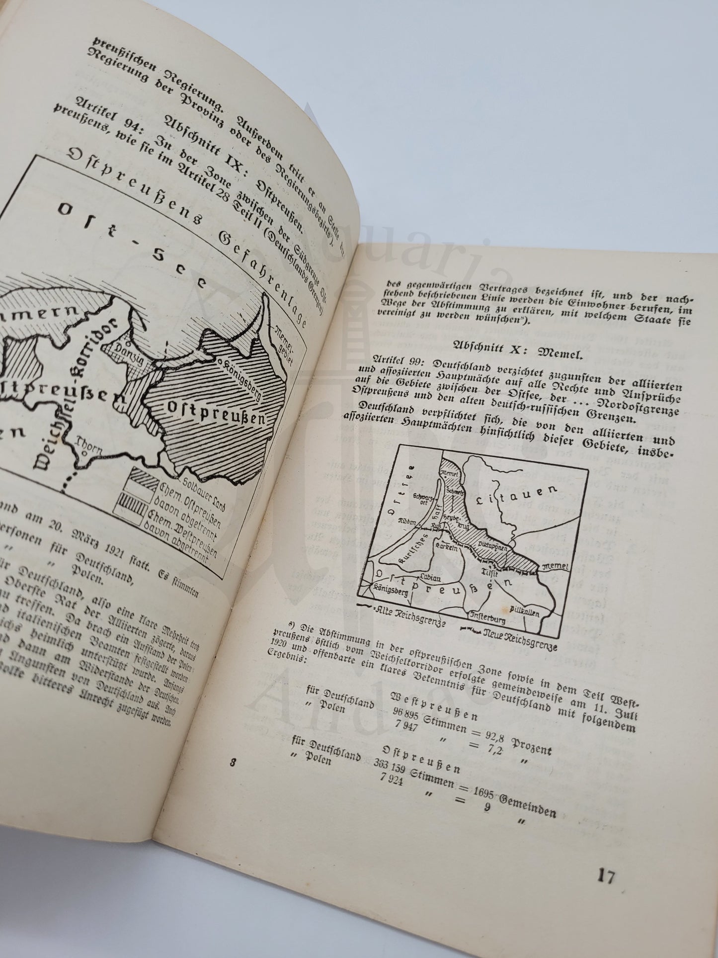Der Vertrag von Versailles