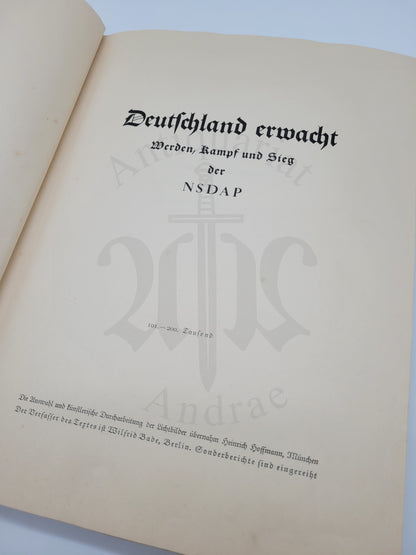 Deutschland Erwacht (Sammelbilderalbum) Vollständig