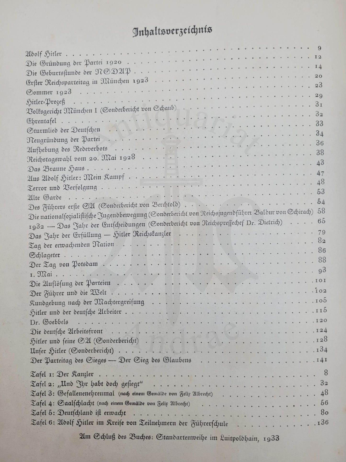 Deutschland Erwacht (Sammelbilderalbum) Vollständig