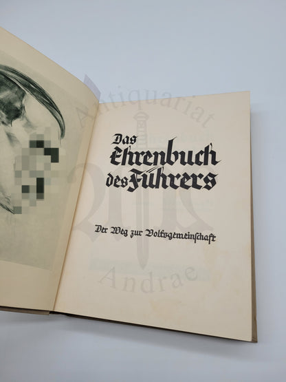 Das Ehrenbuch des Führers (Orig. Schutzumschlag) (+Karton) (Mint)
