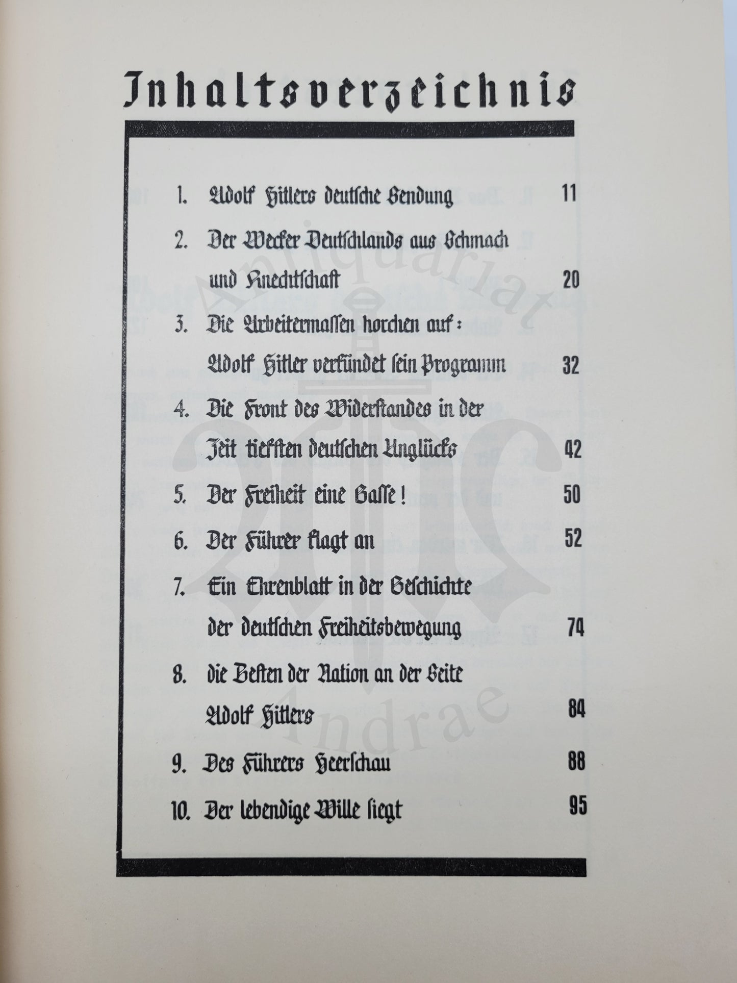 Das Ehrenbuch des Führers (Orig. Schutzumschlag) (+Karton) (Mint)