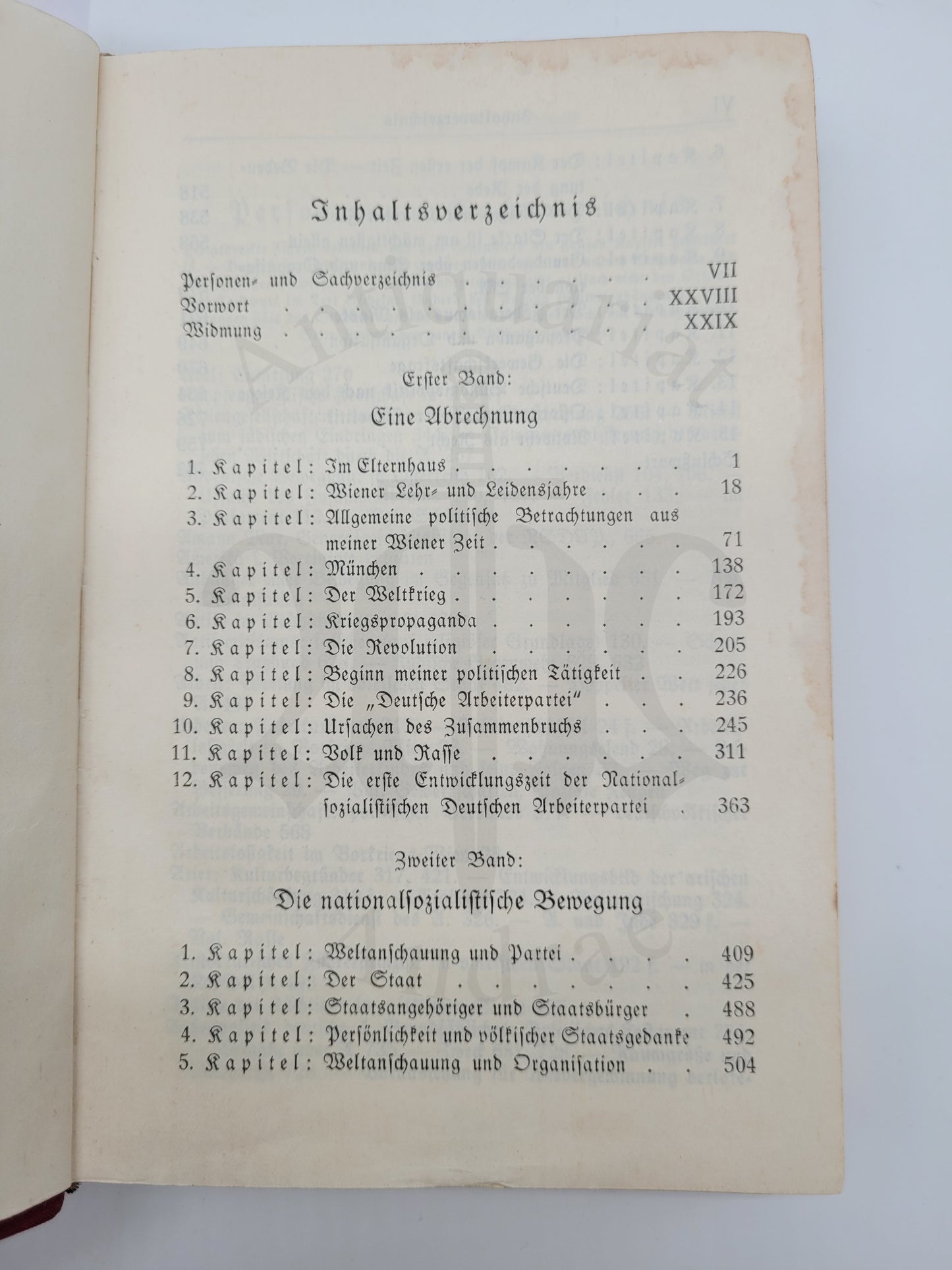 Mein Kampf Tornisterausgabe 1940