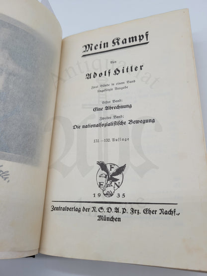 Mein Kampf Volksausgabe 1935