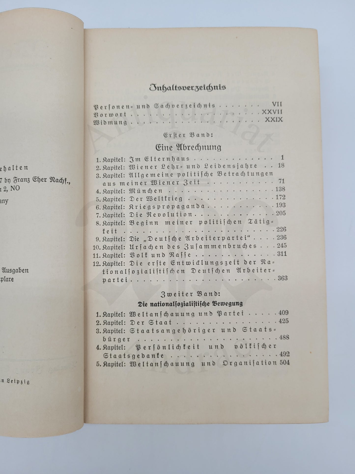 Mein Kampf Volksausgabe 1933