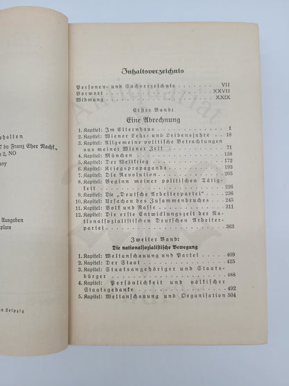 Mein Kampf Volksausgabe 1933