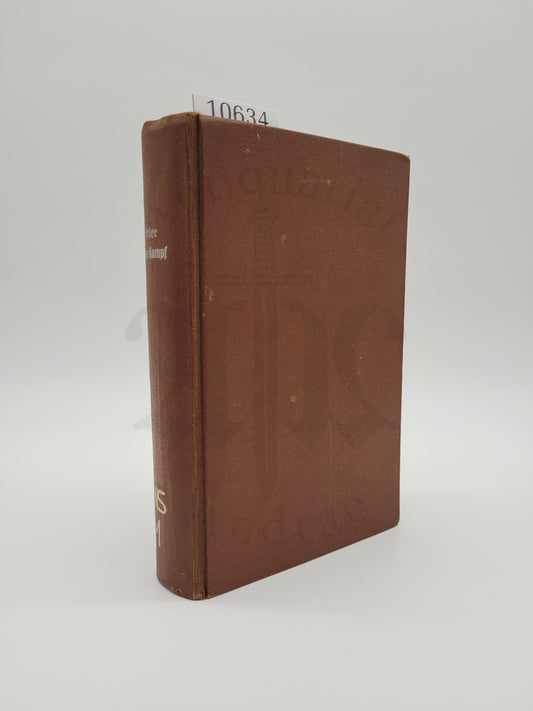 Mein Kampf Volksausgabe 1938 (Bibliothek Exemp.)