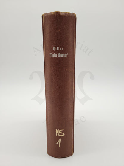 Mein Kampf Volksausgabe 1938 (Bibliothek Exemp.)