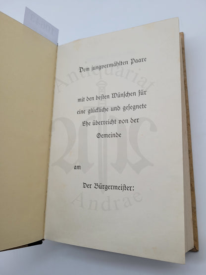 Mein Kampf Hochzeitsausgabe 1940 (Blanko)