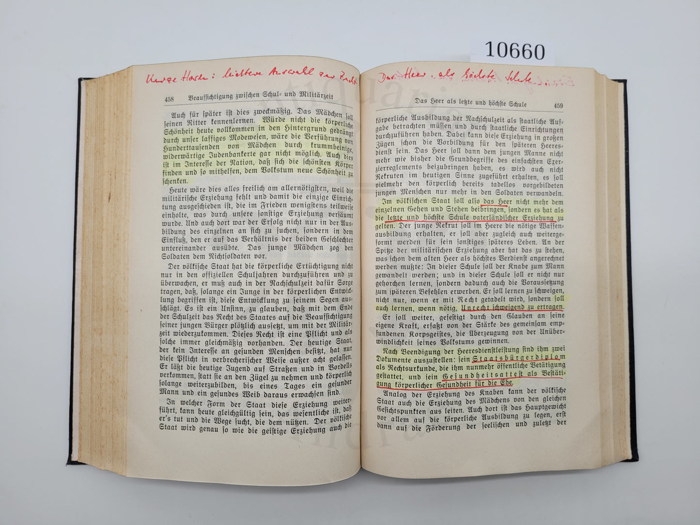 Mein Kampf Volksausgabe 1937 (Leseexemplar)