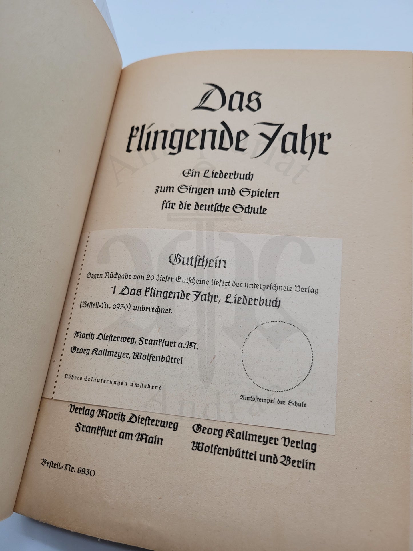 Das klingende Jahr (Liederbuch+Noten)