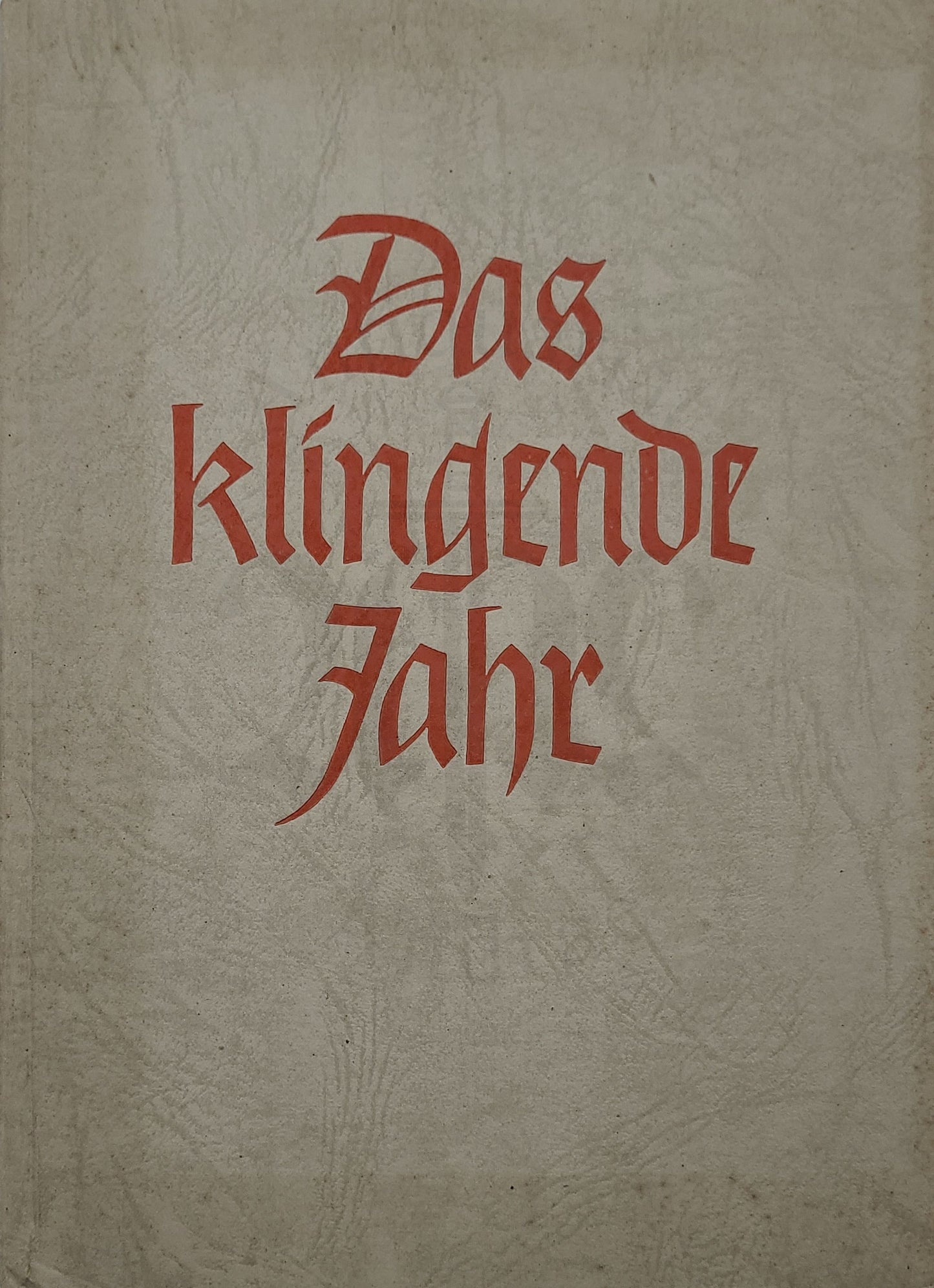 Das klingende Jahr (Liederbuch+Noten)