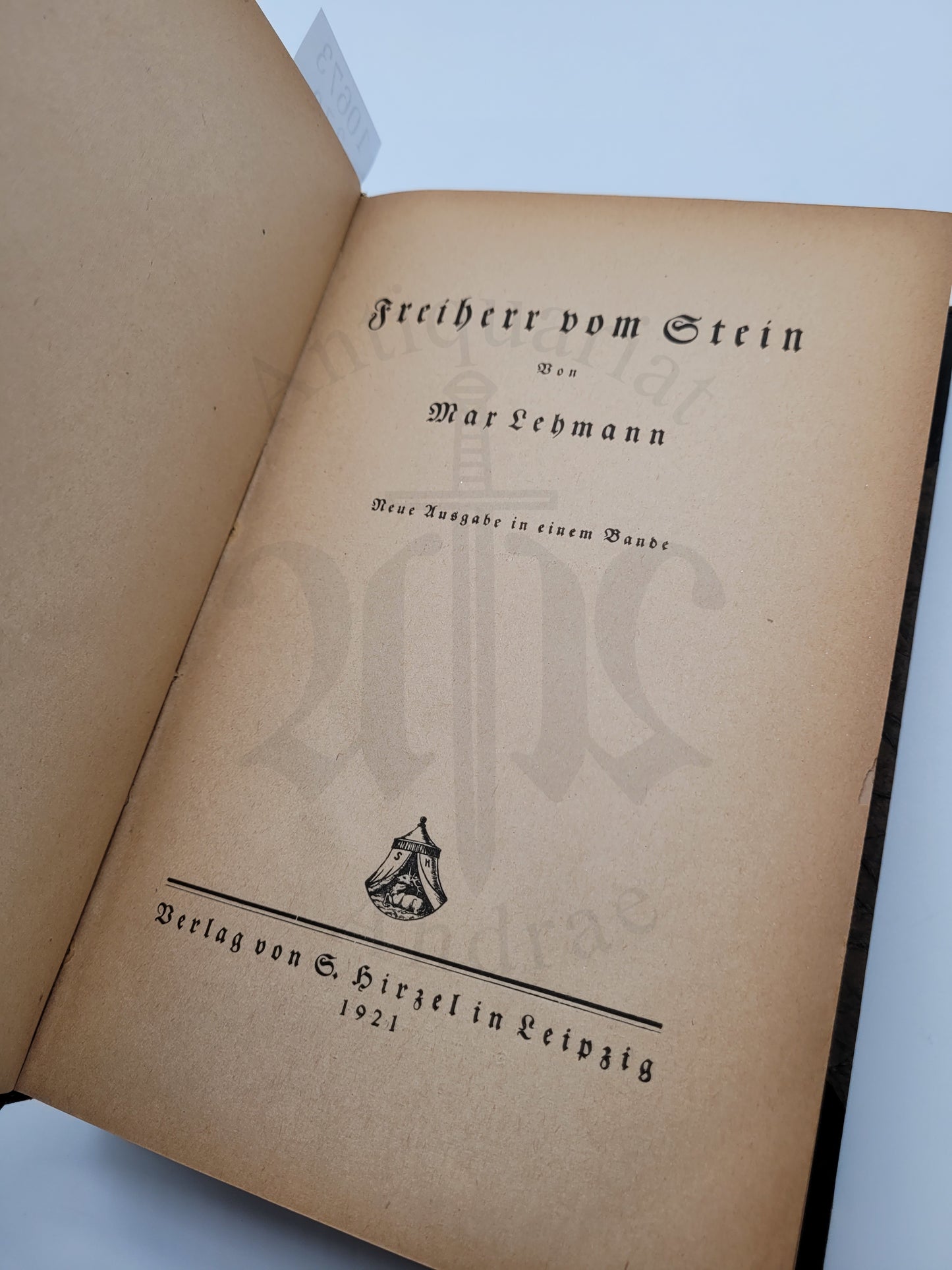 Freiherr von Stein (Erstauflage) (Biographie)