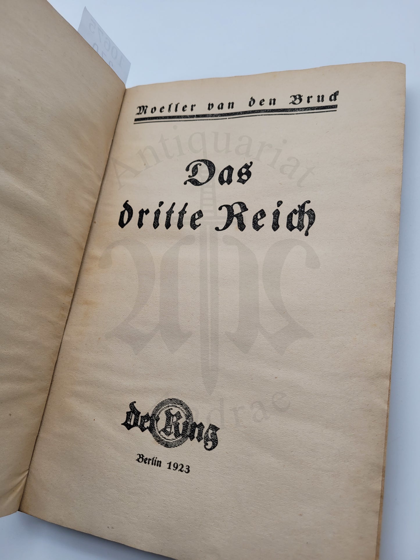 Das Dritte Reich (Erstauflage) (Selten)
