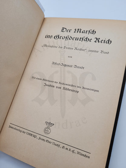 Der Marsch ins Großdeutsche Reich