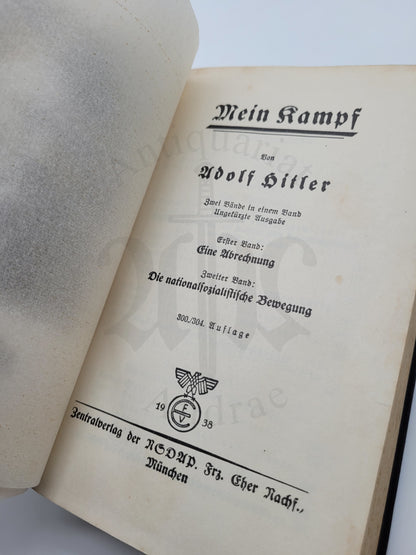 Mein Kampf Volksausgabe 1938