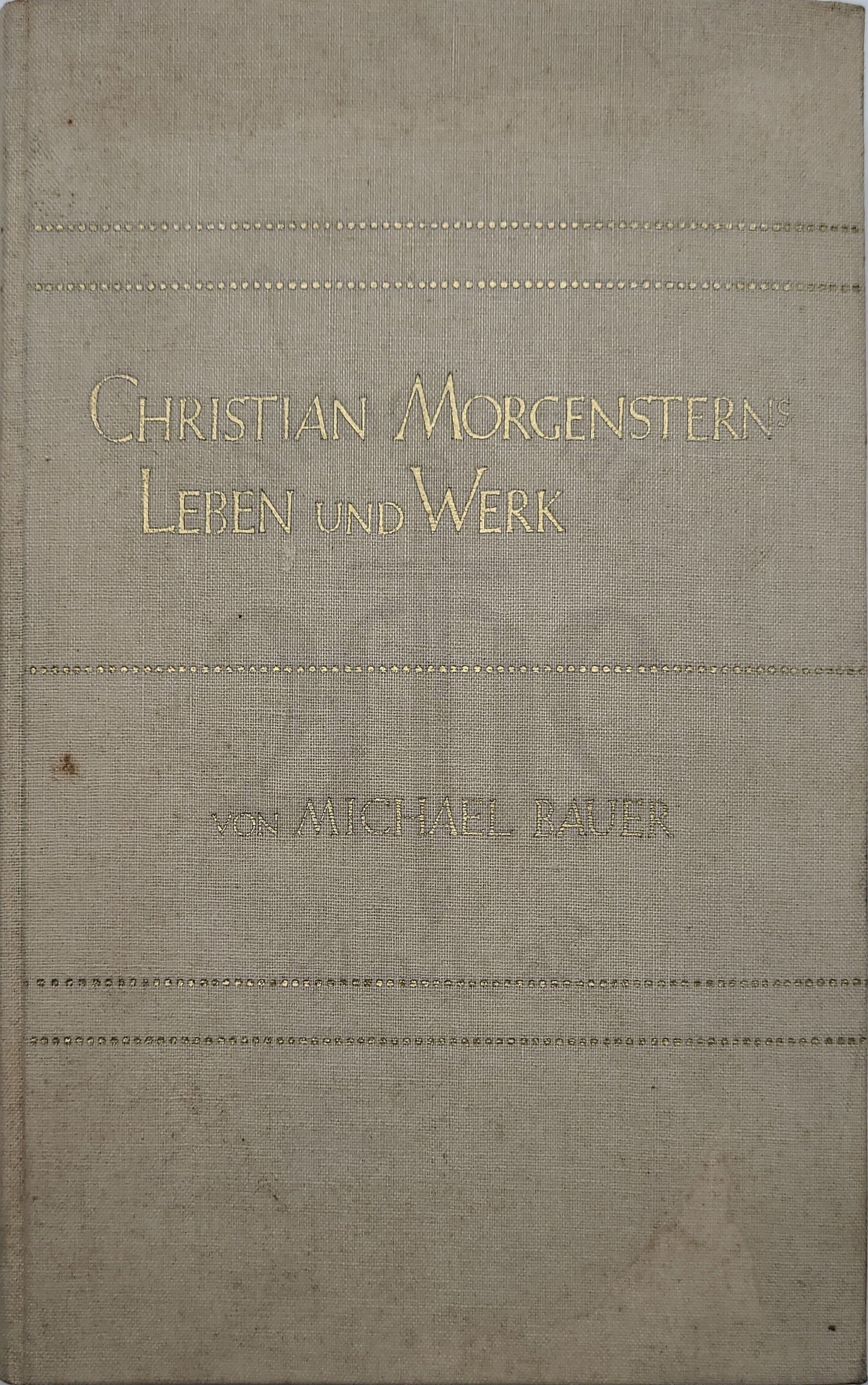 Christian Morgenstern ; Leben und Werk