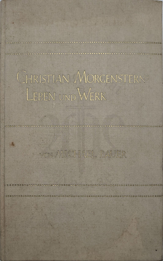 Christian Morgenstern ; Leben und Werk