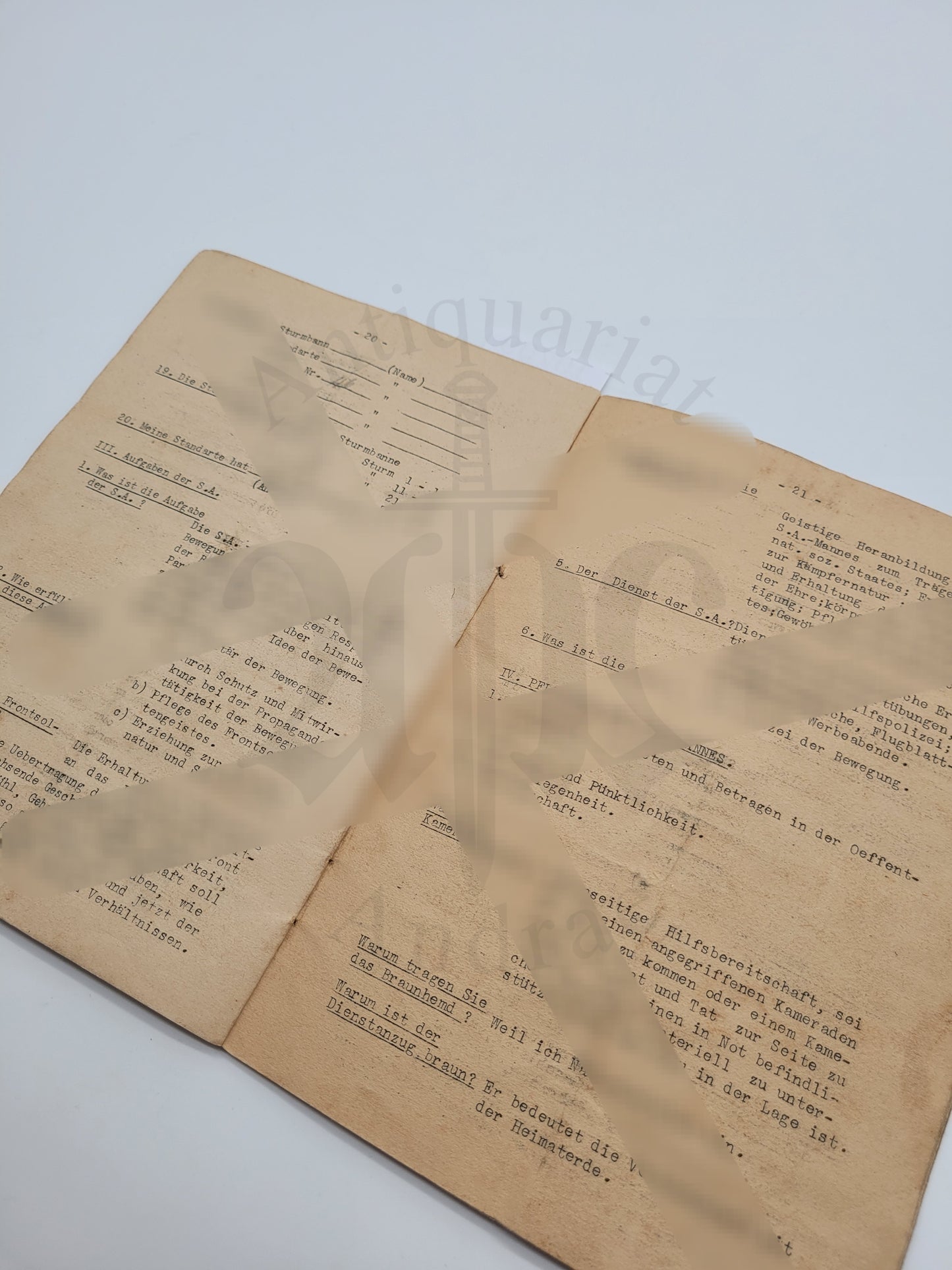 ABC für den SA Mann (Selten)