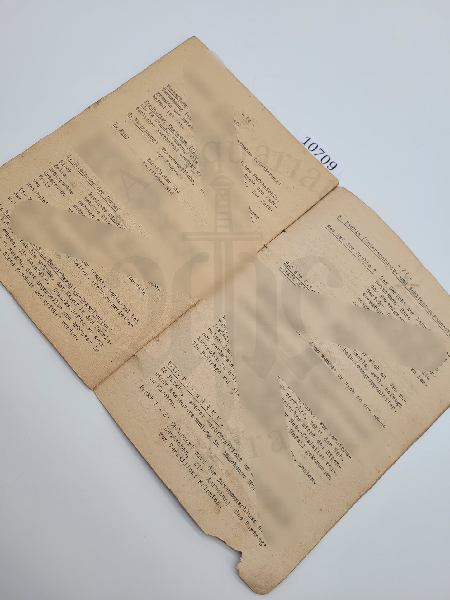 ABC für den SA Mann (Selten)