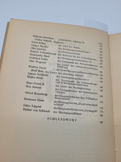 Die Männer um Hitler