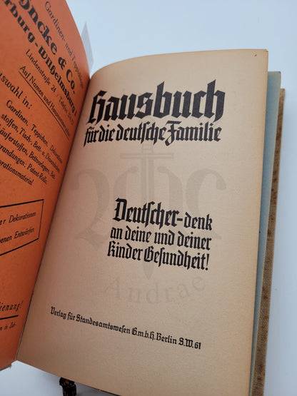 Hausbuch für die deutsche Familie