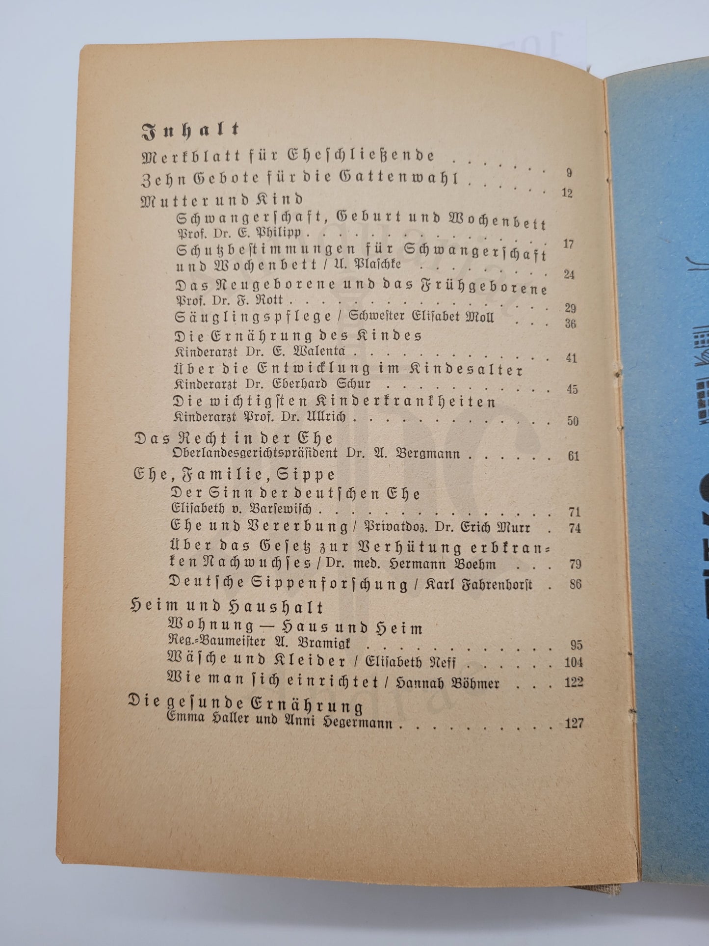 Hausbuch für die deutsche Familie